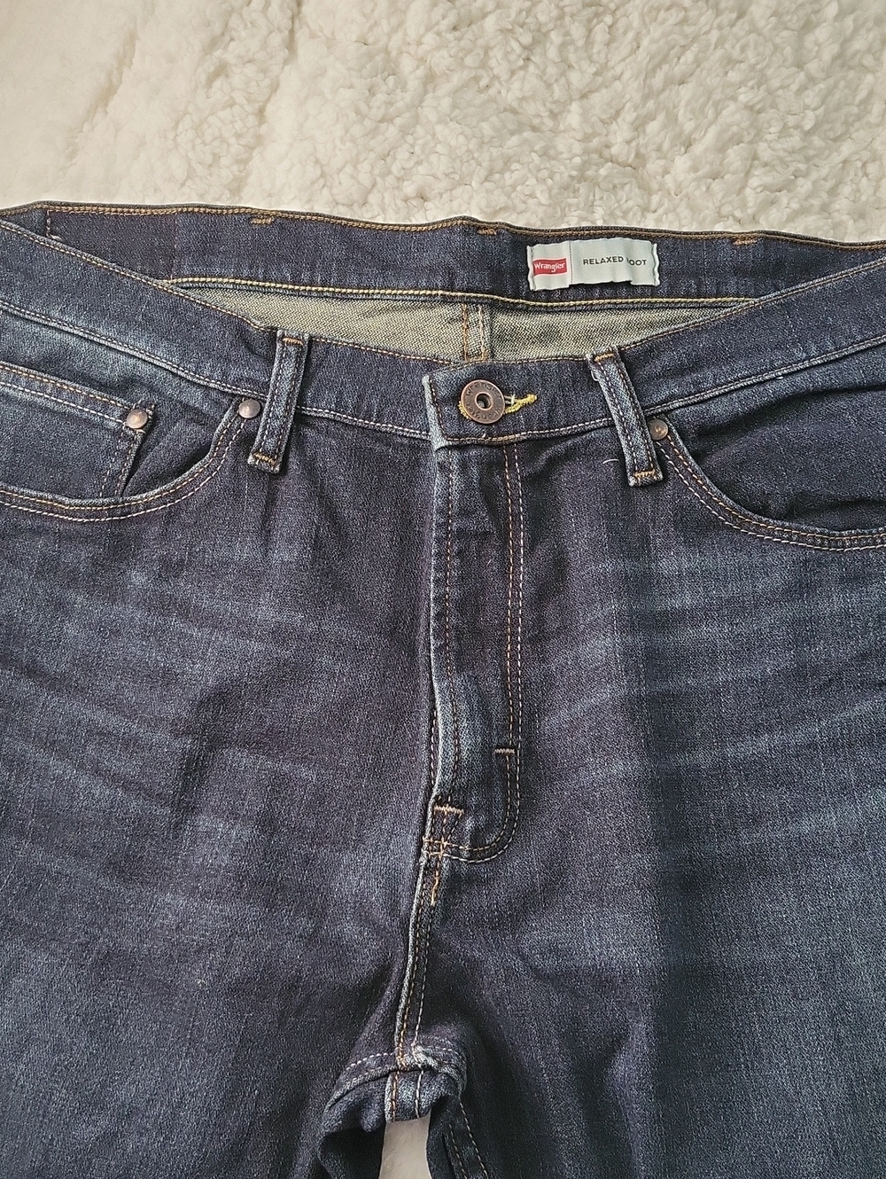 NWOT Wrangler Men’s 36x29 Five Star Premium Denim Relaxed Fit Jeans